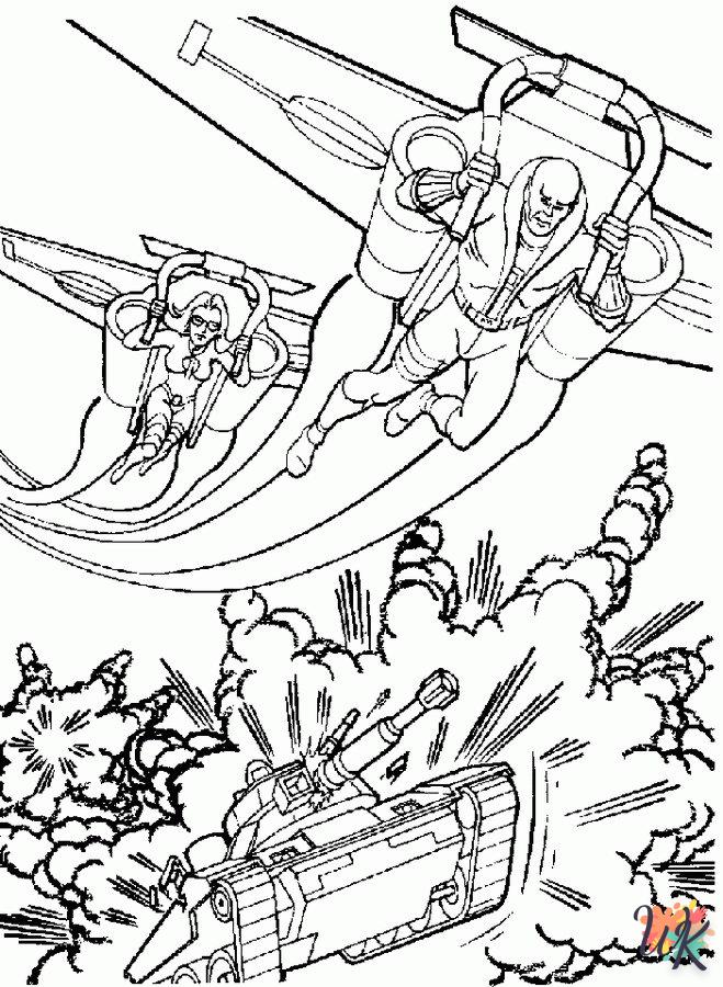 printable coloring pages Action Man
