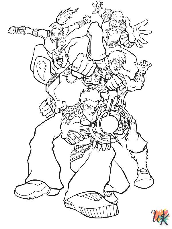 fun Action Man coloring pages