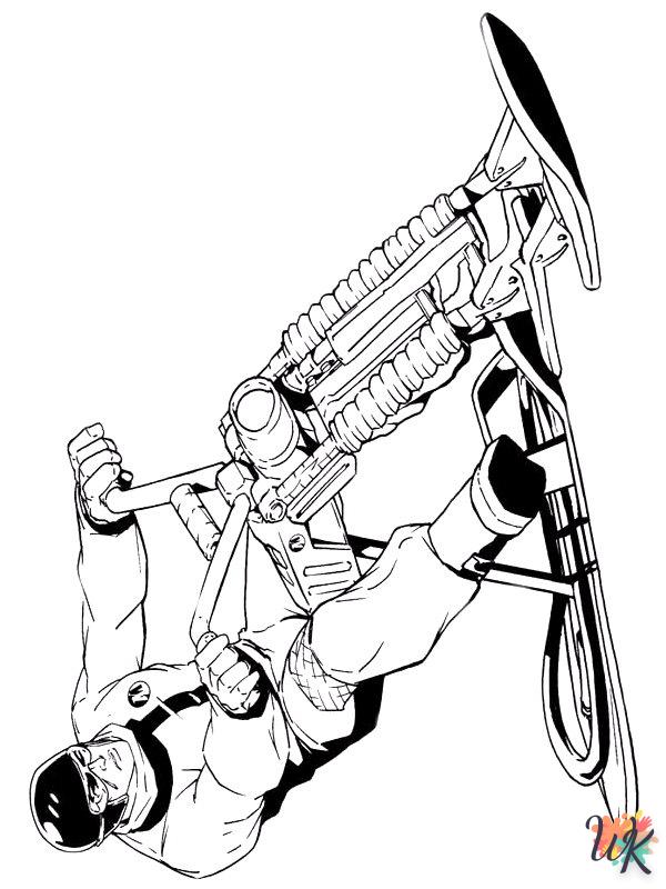 free Action Man coloring pages