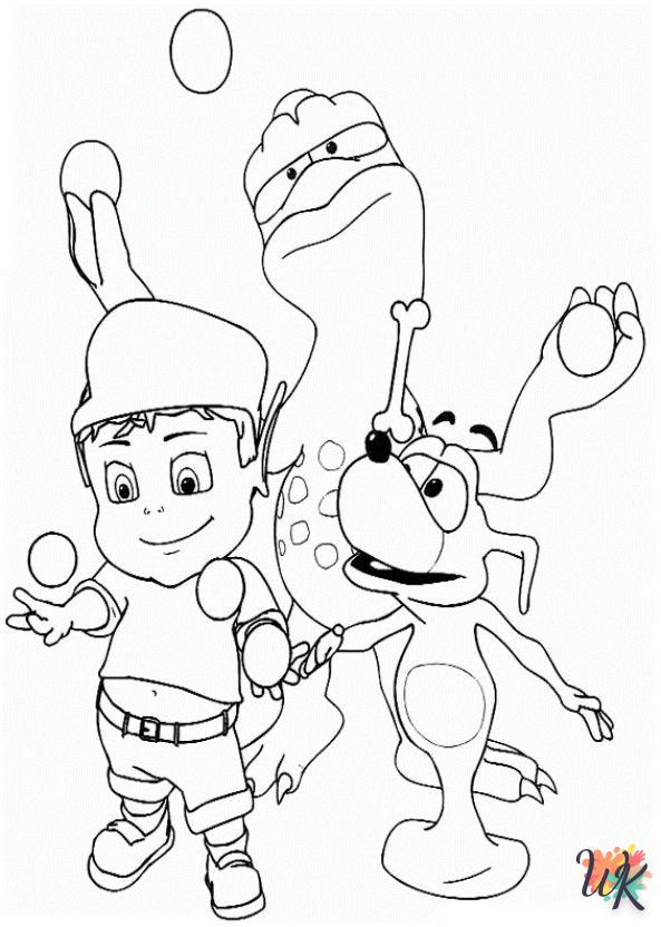 free coloring Adiboo pages