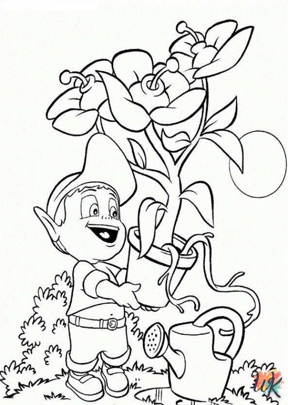 easy cute Adiboo coloring pages