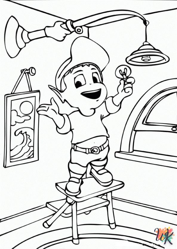 Adiboo coloring pages free printable