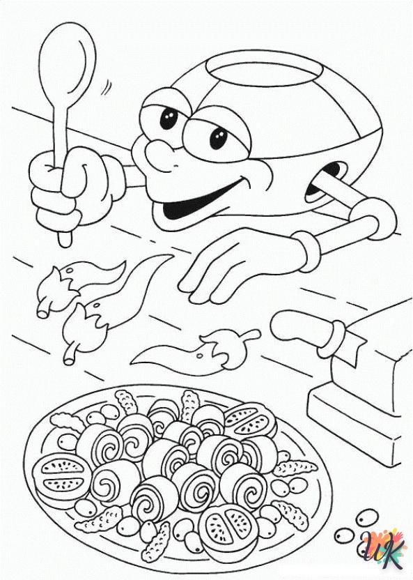 Adiboo themed coloring pages