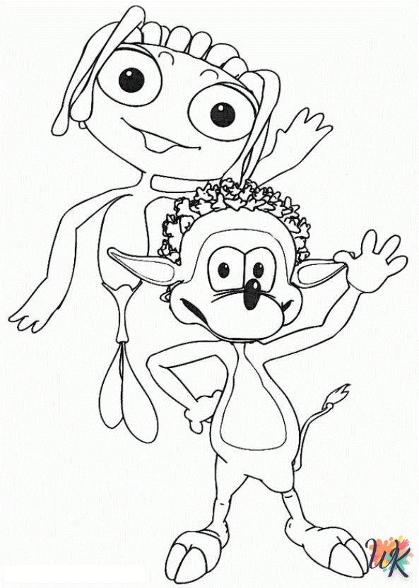 free Adiboo coloring pages for kids