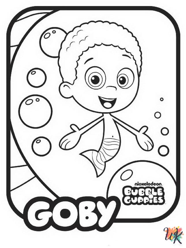 Bubble Guppies coloring pages pdf