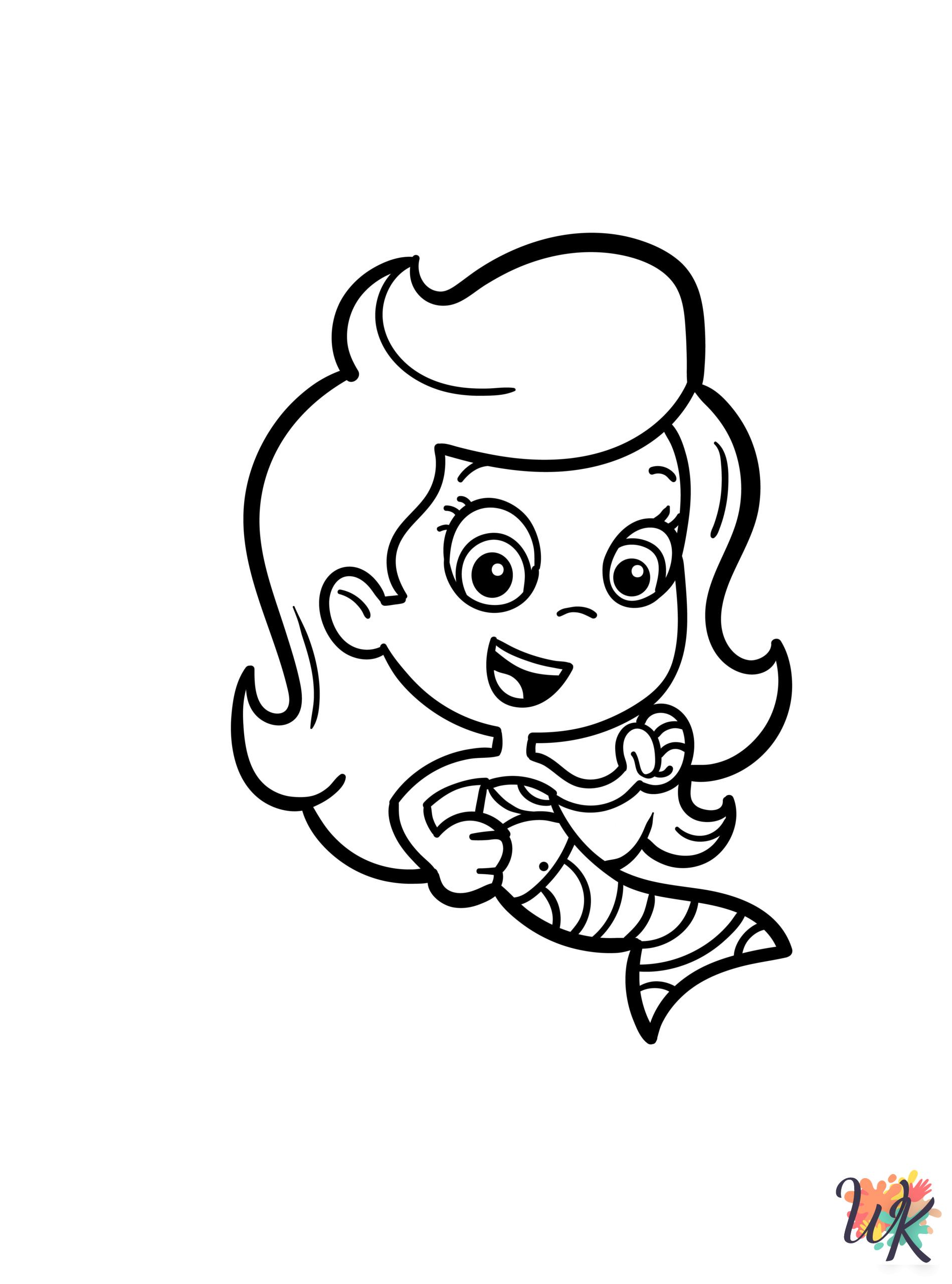hard Bubble Guppies coloring pages