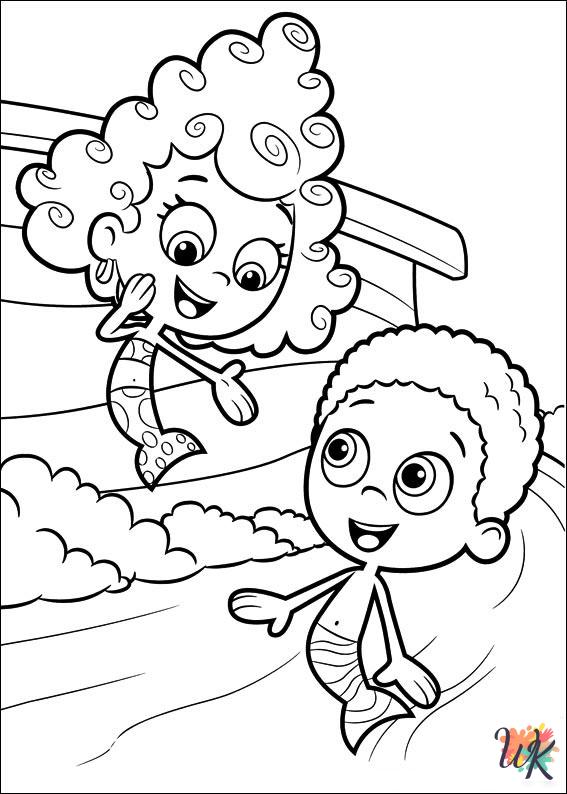 Bubble Guppies coloring pages printable free 1