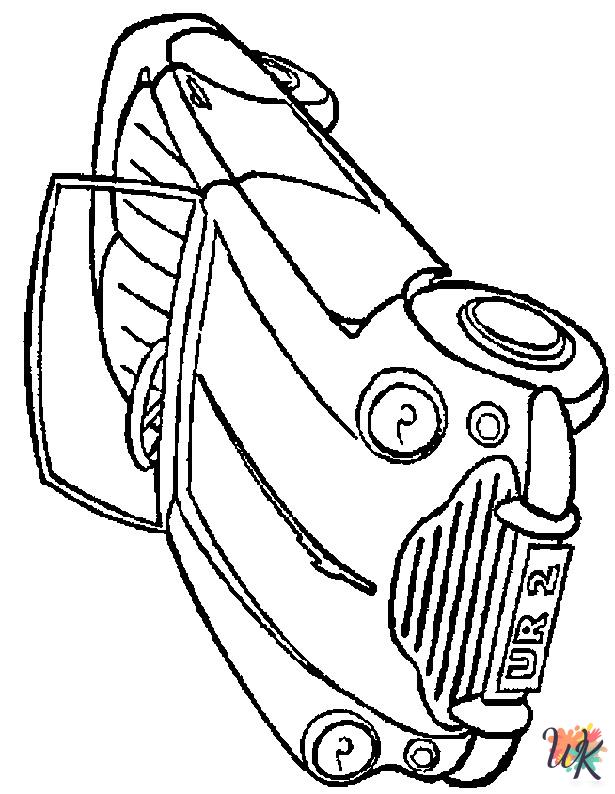 free coloring Cars pages