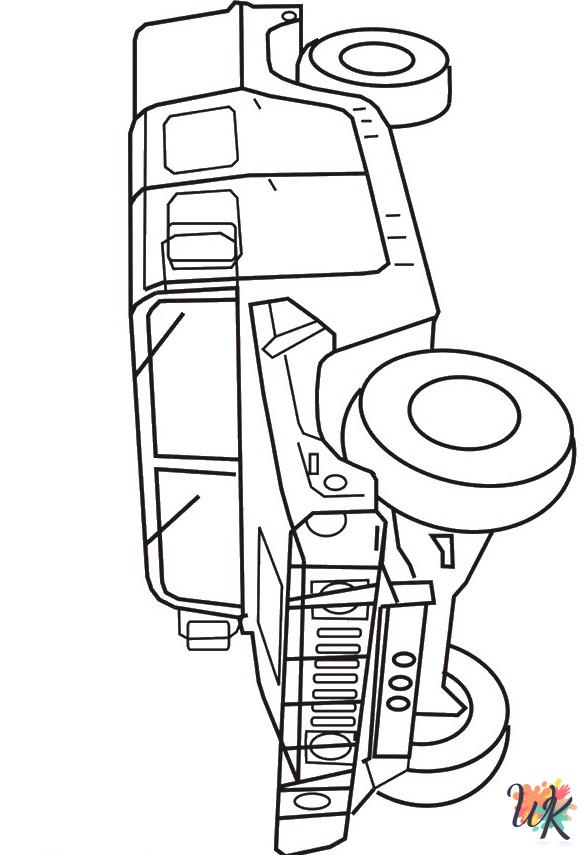vintage Cars coloring pages
