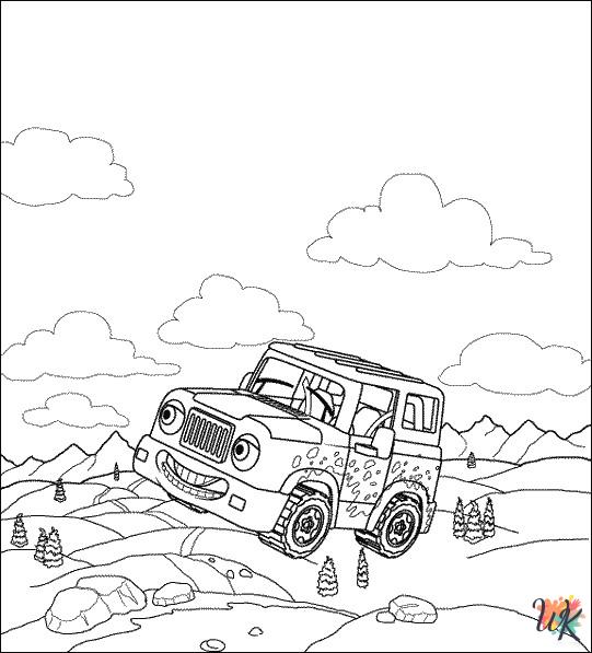 printable coloring pages Cars