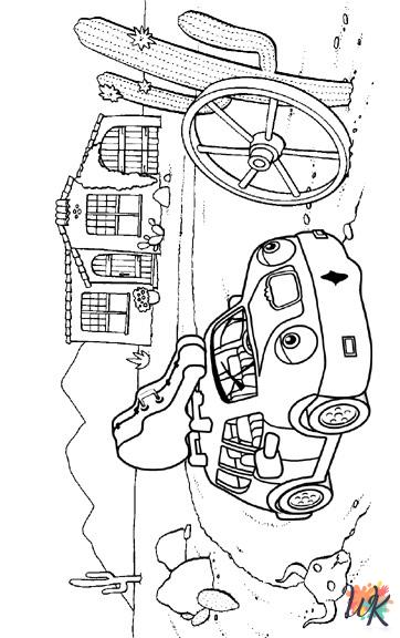 Cars coloring pages for adults pdf
