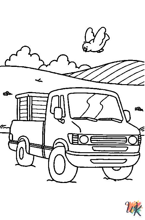 Cars printable coloring pages