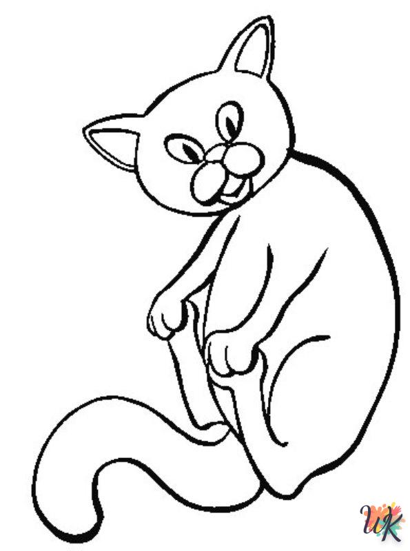 Cats and Dogs ornaments coloring pages