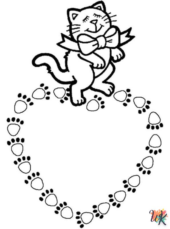 printable Cats and Dogs coloring pages