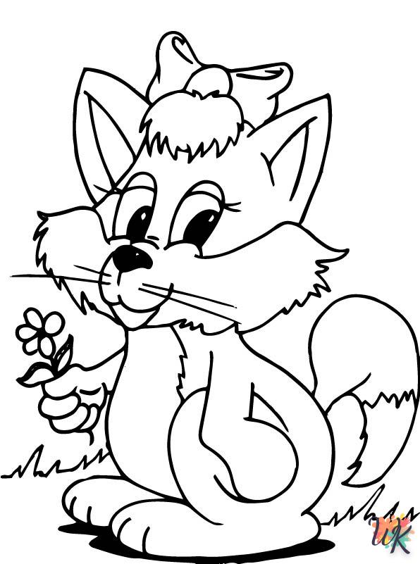 Cats and Dogs coloring pages to print