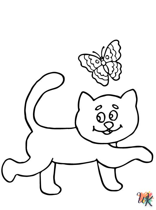 Cats and Dogs free coloring pages
