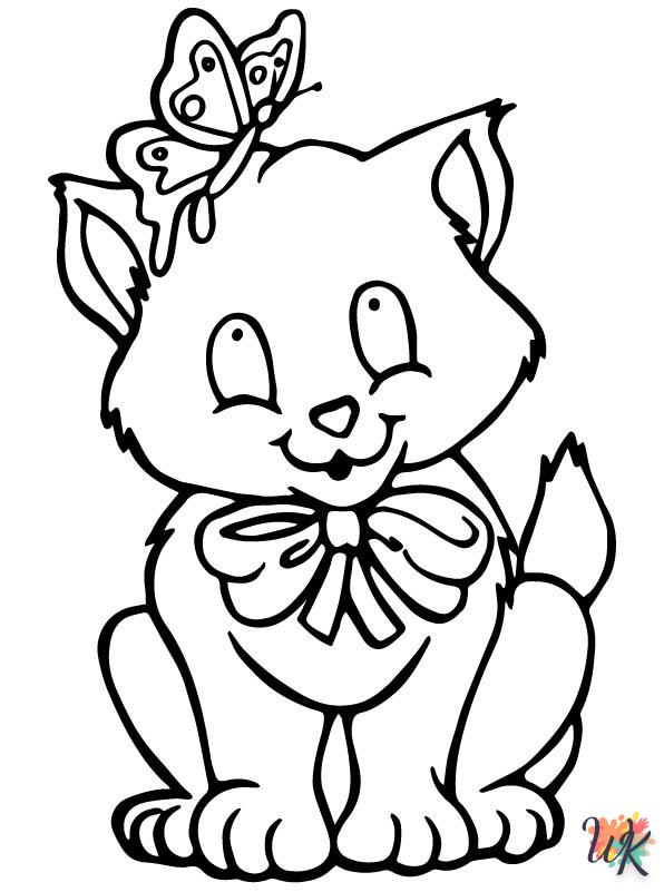 Cats and Dogs free coloring pages