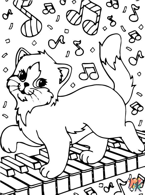 free Cats and Dogs printable coloring pages