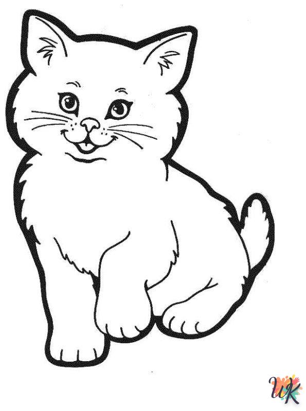 printable Cats and Dogs coloring pages