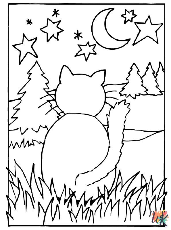 Cats and Dogs coloring pages printable free