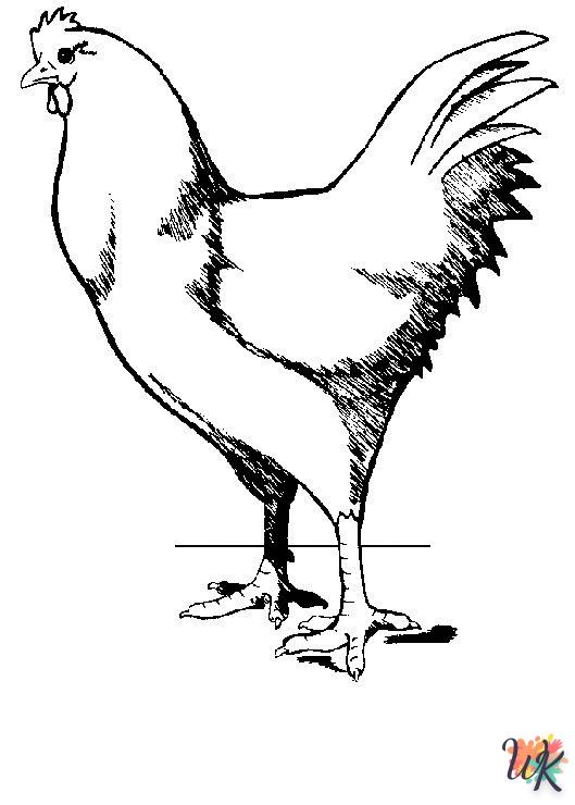 printable coloring pages Chicken