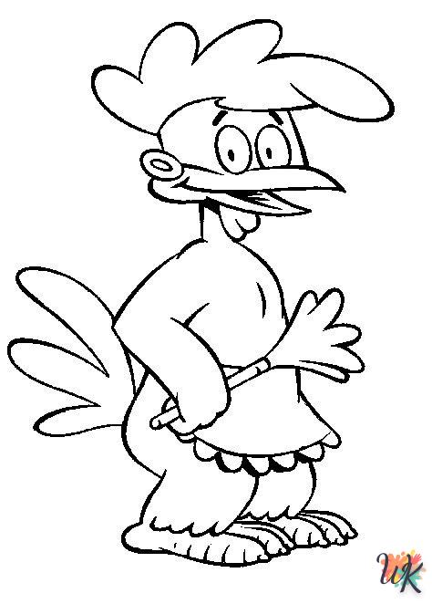 coloring pages for kids Chicken