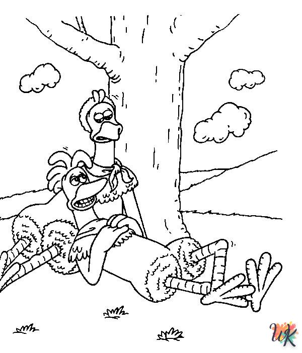 printable coloring pages Chicken Run