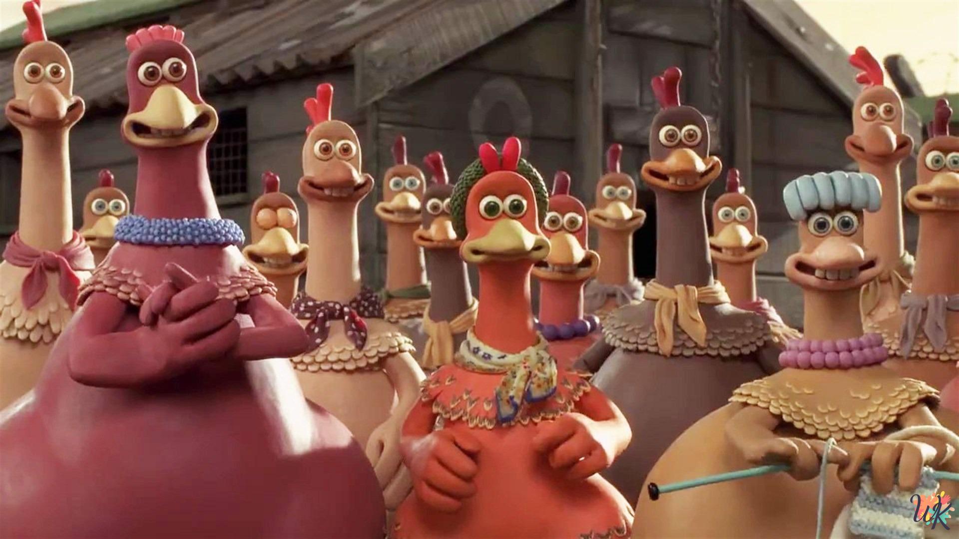 Chicken Run coloring pages 1 Chicken Run coloring pages