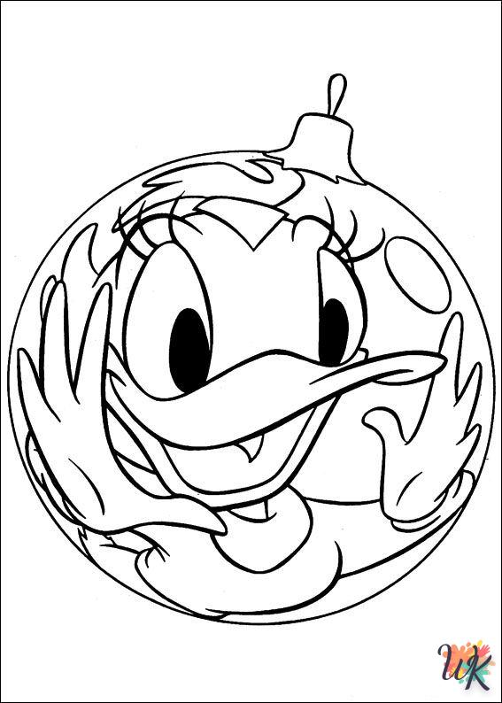 free adult Daisy Duck coloring pages