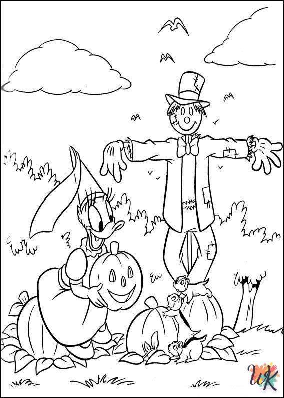 Daisy Duck ornament coloring pages 1