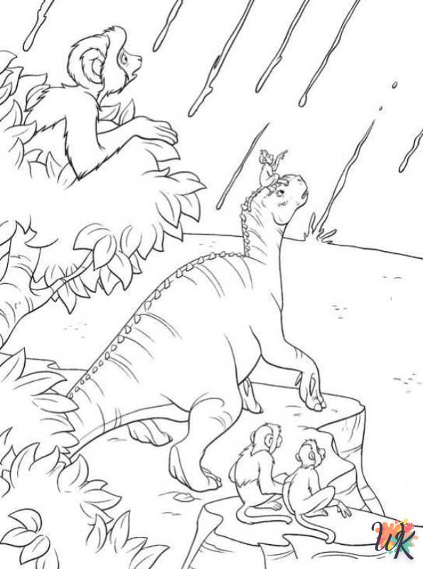 cute Dinosaurs coloring pages