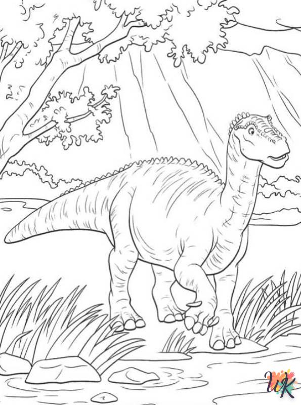 free printable coloring pages Dinosaurs