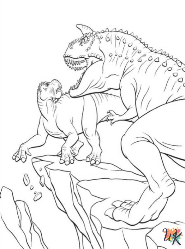 free Dinosaurs coloring pages