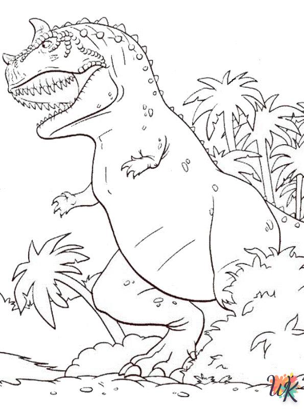 adult coloring pages Dinosaurs
