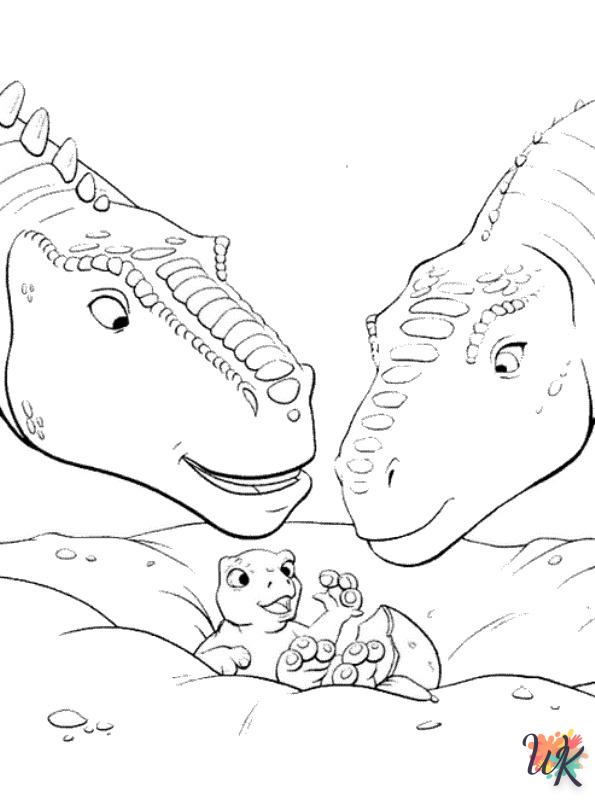 printable coloring pages Dinosaurs