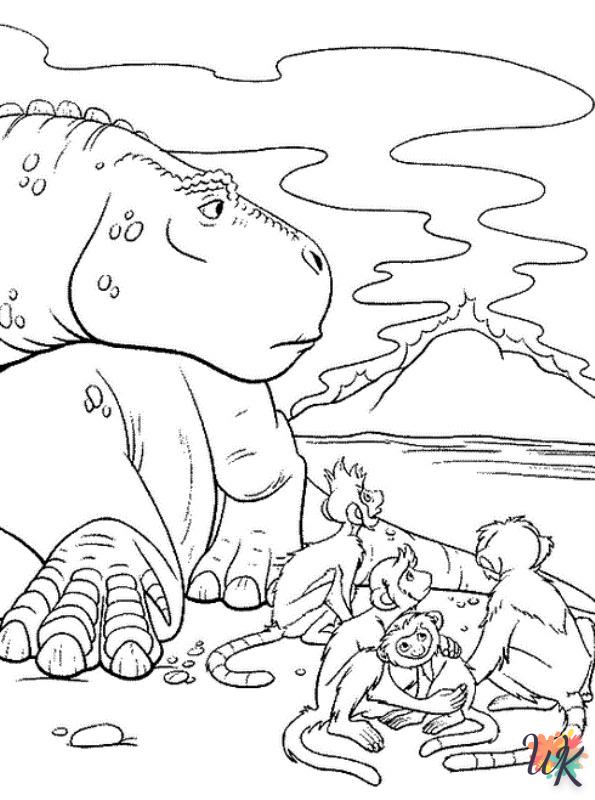 Dinosaurs coloring pages grinch