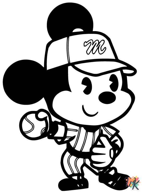 Disney Cuties cards coloring pages