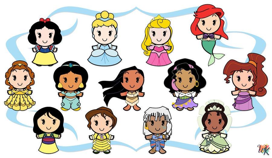 Disney Cuties coloring pages