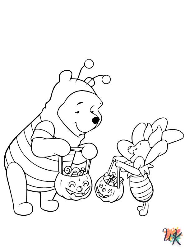 easy Disney Halloween coloring pages