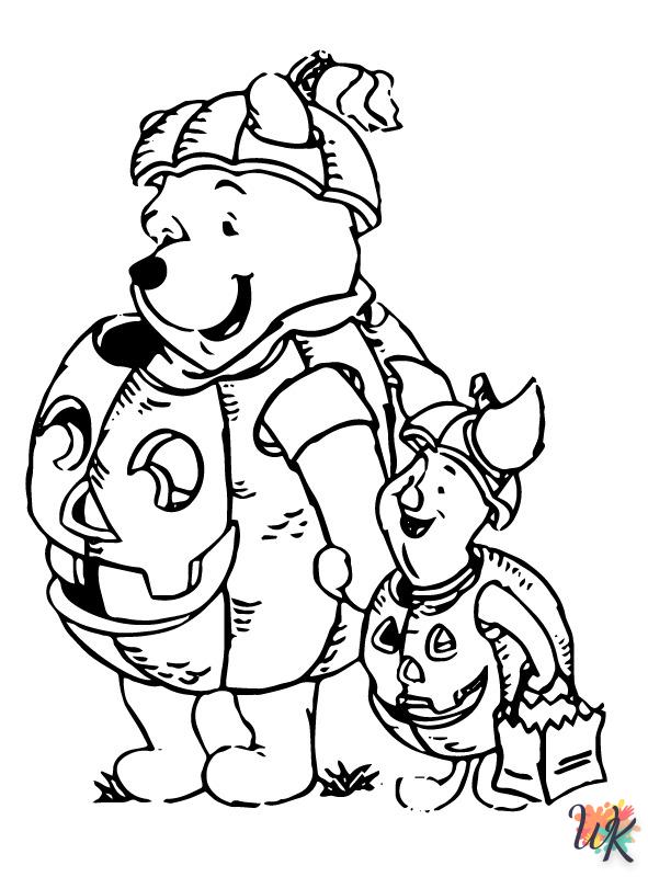 Disney Halloween coloring pages free