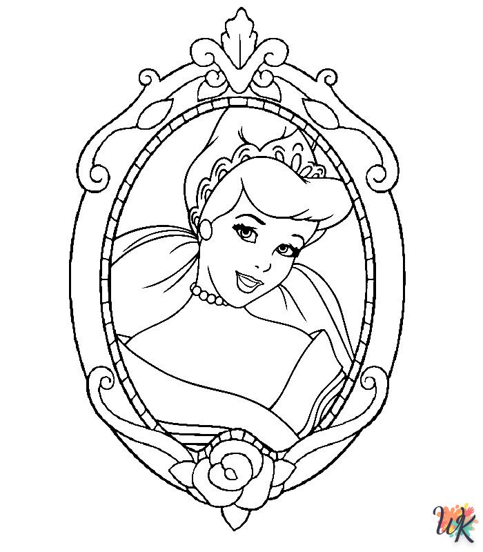 Disney Princesses Coloring Pages 28