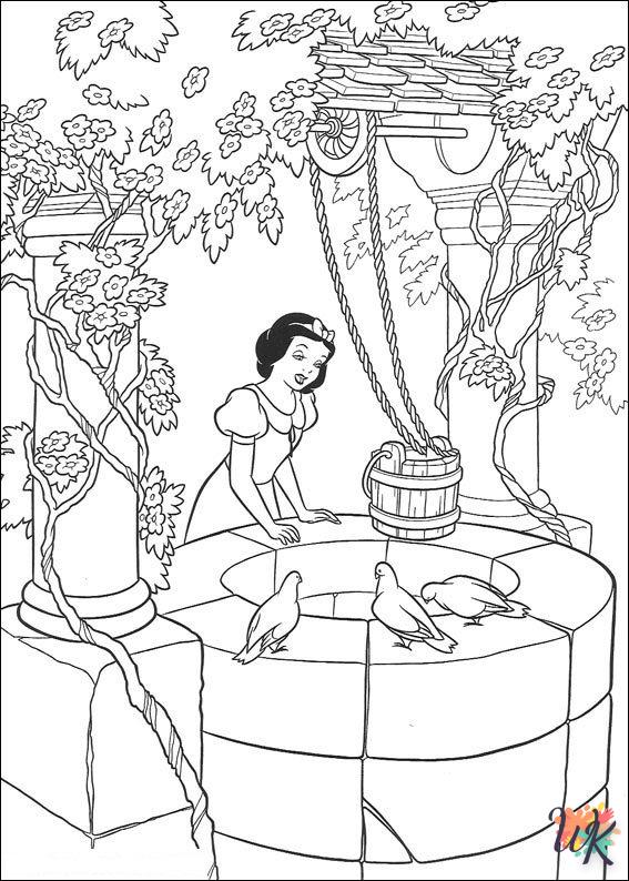 Disney Princesses Coloring Pages 7