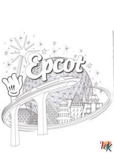 14 Disney World Coloring Pages For Kids - ColoringPagesWK