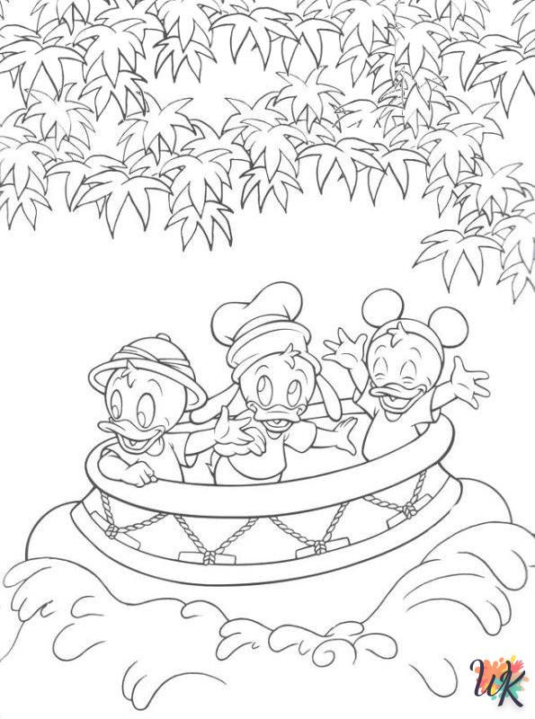 free printable Disney World coloring pages for adults