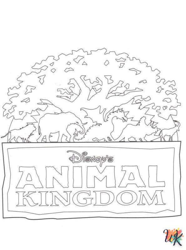 coloring pages for kids Disney World