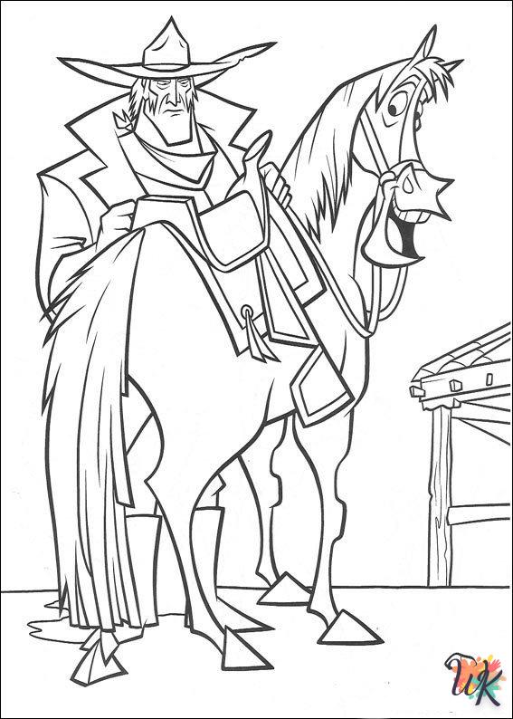Disney horses Coloring Pages 1
