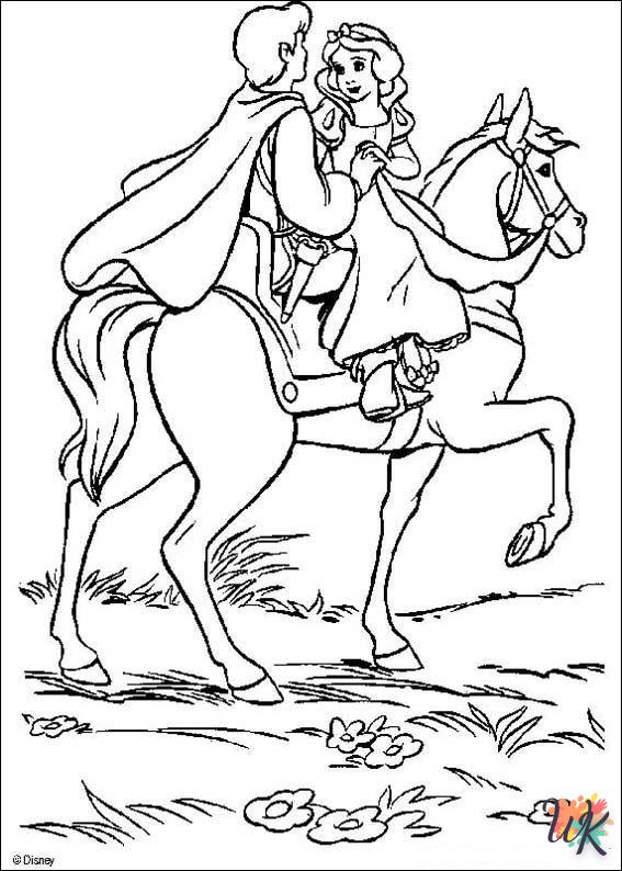 free Disney Horse coloring pages printable
