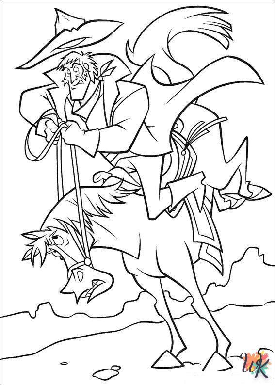 free Disney Horse coloring pages