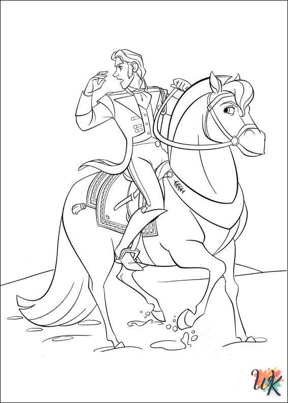 free Disney Horse coloring pages for adults