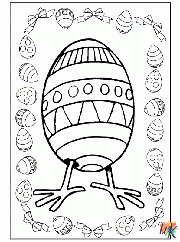 merry Easter coloring pages